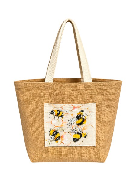 hand-painted-ladies-bag-tote-bees