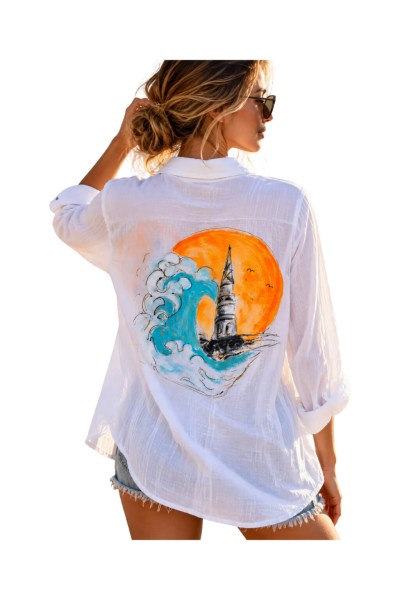 hand_painted_ladies_shirt_lighthouse