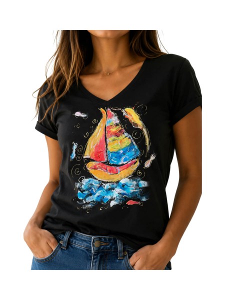 hand_painted_t_shirt_women_yacht_2